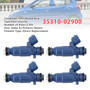 2004-2011 KIA Picanto SA 4Pcs Fuel Injector 35310-02900 Generic