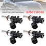 2012-2021 Volkswagen Arteon Beetle Golf Passat 4Pcs Fuel Injector 0280158360 Generic