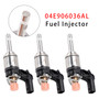 2015-2020 SEAT ARONA IBIZA LEON 3Pcs Fuel Injector 04E906036AL 04E906036AA Generic
