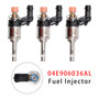2014-2025 SKODA KAMIQ Fabia Kamiq Octavia 3Pcs Fuel Injector 04E906036AL 04E906036AA Generic