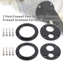 2 Pack Firewall Pass Through Eliminates Firewall Grommet For Holley Terminator