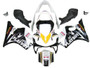 Fairings Honda CBR 600 F4i Black & White Playboy Racing (2001-2003)