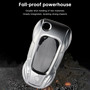 Audi A1 A3 S3 Leather Alloy Zinc Car Key Silvery Case Cover Generic