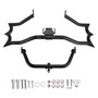 2009-2023 Touring Road King Street Glide Electra Glide Engine Guard Crash Bar&Fairing Bracket Kit Black Generic