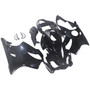 2001-2003 Honda CBR 600 F4i Amotopart Fairings Black F4i Racing Customs Fairing