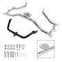 2009-2023 Touring Road King Street Glide Electra Glide Engine Guard Crash Bar&Fairing Bracket Kit Chrome Generic