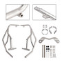 2024-2025 BMW S1000XR Upper Engine Guard Frame Crash Bar Steel Silver Generic