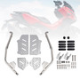 2022-2025 HONDA ADV350 Lower Engine Guard Frame Crash Bar Steel Silver Generic