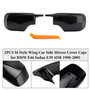 1998-2005 BMW 3 Series E46 Touring 2PCS M Style Wing Car Side Mirror Cover Caps Carbon Generic