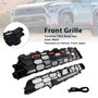 Front Bumper Grille Grill Fit Toyota 4Runner TRD PRO 2024+ W/Light Bar Black