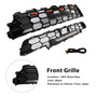Front Bumper Grille Grill Fit Toyota 4Runner TRD PRO 2024+ W/Light Bar Black