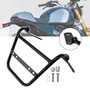 2024-2025 BMW R12 nineT Right Luggage Rack Side Saddle Bag Mount Bracket Black Generic
