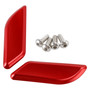 2015-2017 Ducati 959 Panigale 1299 Panigale CNC Racing Mirror Block Off Blanking Plates Red Generic