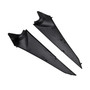 2008-2010 Suzuki GSX-R 600/750 Tank Side Panel Cover Fairing Black Generic
