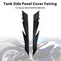2008-2009 Suzuki GSX-R 600/750 Tank Side Panel Cover Fairing Black Generic