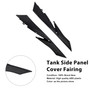 2008-2009 Suzuki GSX-R 600/750 Tank Side Panel Cover Fairing Black Generic