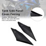 2015-2019 Yamaha YZF R1/ R1M/ R1S Tank Side Panel Cover Fairing Black Generic