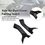 2017-2020 Yamaha YZF R6 Side Air Duct Cover Fairing Insert Black Generic