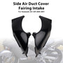 2000-2001 Kawasaki ZX-12R Side Air Duct Cover Fairing Intake Black Generic