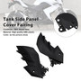 2013-2018 Kawasaki Z250 Z300 Tank Side Panel Cover Fairing Black Generic