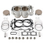 2016-2026 Polaris General 1000 93mm Cylinder Piston Gasket Top End Rebuild Kit Generic