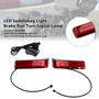 2014-2023 Street Glide LED Saddlebag Light Brake Run Turn Signal Lamp Red Generic