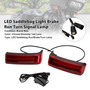 2014-2023 Street Glide LED Saddlebag Light Brake Run Turn Signal Lamp Red Generic