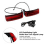 2014-2023 Street Glide LED Saddlebag Light Brake Run Turn Signal Lamp Red Generic