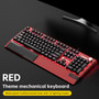 K1000 Mechanical Keyboard Wired 104-key Black Switches Gaming E-Sports Customized