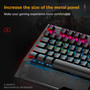 K1000 Mechanical Keyboard Wired 104-key Black Switches Gaming E-Sports Customized