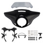 2021-2024 HONDA CM300 CM500 Windshield Headlight Fairing Gloss Black+Gray Generic