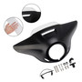 2021-2024 HONDA CM300 CM500 Windshield Headlight Fairing Matte Black+Clear Generic