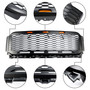 ABS Front Honeycomb Bumper Grill Grille Fit Ford F150 2021-2023 Raptor W/ LED