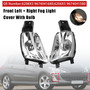 2007-2014 PEUGEOT 308 Front Left+Right Fog Light Cover With Bulb 6206X5 9674041580 6208X5 9674041680 Generic