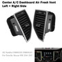 2017 Porsche Macan S 95B Center A/C Dashboard Air Fresh Vent Left+Right Side 95B819201 95B819202 Generic