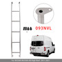 2011-2021 Nissan NV2500/3500 HD High Roof Vans Stainless Steel 5-Step Van Ladder 093NVL Generic