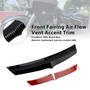 2015-2016 Harley Davidson FLTRUSE CVO Road Glide Ultra Front Fairing Air Flow Vent Accent Trim Black Generic