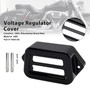 2006-2008 Harley Street Glide Voltage Regulator Cover Black Generic