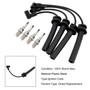 2002-2008 Cooper S 1.6L L4 4PCS Spark Plugs Wire Set 54058 Generic