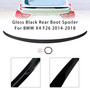 2014-2018 BMW X4 F26 Rear Boot Spoiler Gloss Black Generic