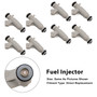 2001-2003 Audi S6 S8 4.2L V8 8Pcs Fuel Injector 0280155988 077133551Q Generic