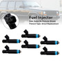 1999-2004 Jeep Cheroee TJ Wrangler 6Pcs Fuel Injector 280155784 Generic