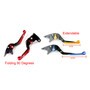 2024-2026 VOGE DS900X 900DSX Adjustable Folding Extendable Racing Brake & Clutch Levers Gold Generic