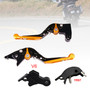 2024-2025 YAMAHA XSR900GP Adjustable Folding Extendable Racing Brake & Clutch Levers Gold Generic
