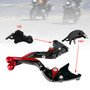 2025 YAMAHA XSR900 Adjustable Folding Extendable Racing Brake & Clutch Levers Red Generic