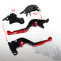 2025 YAMAHA XSR900 Adjustable Folding Extendable Racing Brake & Clutch Levers Red Generic