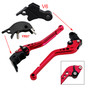 2024-2025 YAMAHA MT-09 YAMAHA MT-09SP 2pcs Racing Brake & Clutch Levers Red Generic
