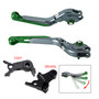 2024-2026 VOGE DS900X 900DSX Adjustable Folding Extendable Brake & Clutch Levers Green Generic