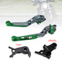 2024-2026 VOGE DS900X 900DSX Adjustable Folding Extendable Brake & Clutch Levers Green Generic