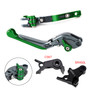 2024-2026 VOGE DS900X 900DSX Adjustable Folding Extendable Brake & Clutch Levers Green Generic